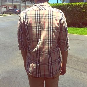 Mens Burberry Brit long sleeve