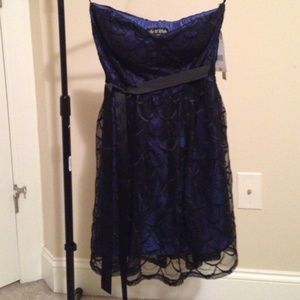 NWT Formal Navy Blue Dress