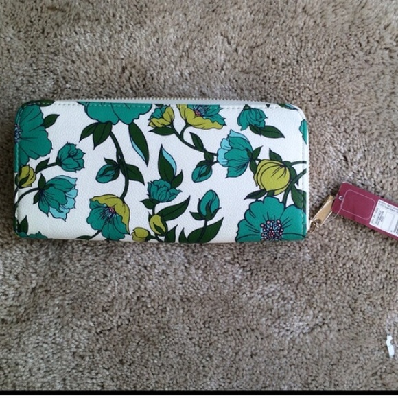 Floral Print Wallet
