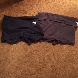 Bundle deal! Abercrombie and Fitch yoga shorts