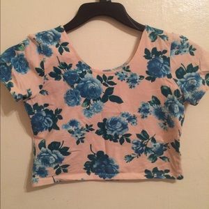 AA floral crop top