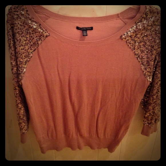 Sparkly Sleeved Sweater