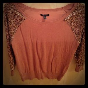 Sparkly Sleeved Sweater