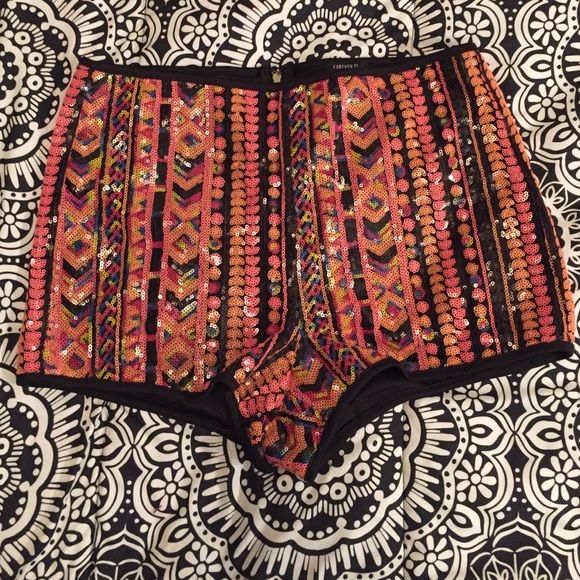Forever 21 jewel shorts