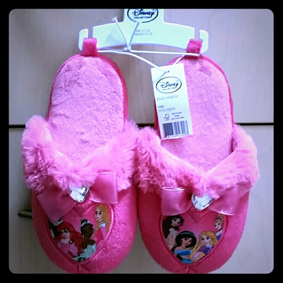 Disney Collection Shoes - Girls Pink Disney Collection Slippers Disney Collection Shoes - Girls Pink Disney Collection Slippers