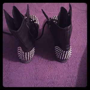 Steve Madden Studded Combat Boots