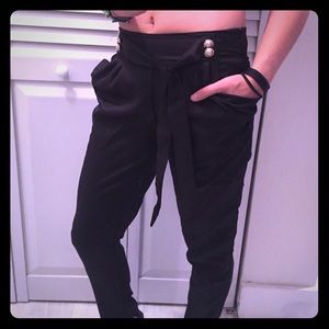 NWOT Sexy slim fit black dress pants