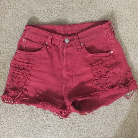 High Waisted Levi's