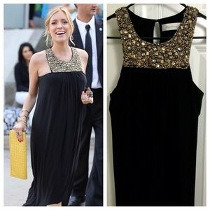 T-Bags Hi Lo Dress size S in black MSRP $198