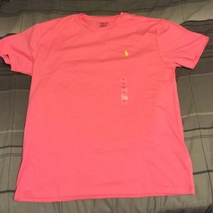Never worn. Men's. Polo. Pink. Medium