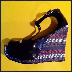 Melissa Peace Wedge Platform