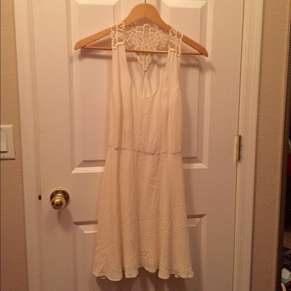 lace back dress - Picture 1 of 2