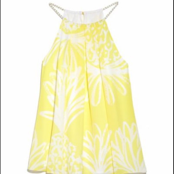 Lilly Pullitzer Pineapple punch tank NWT