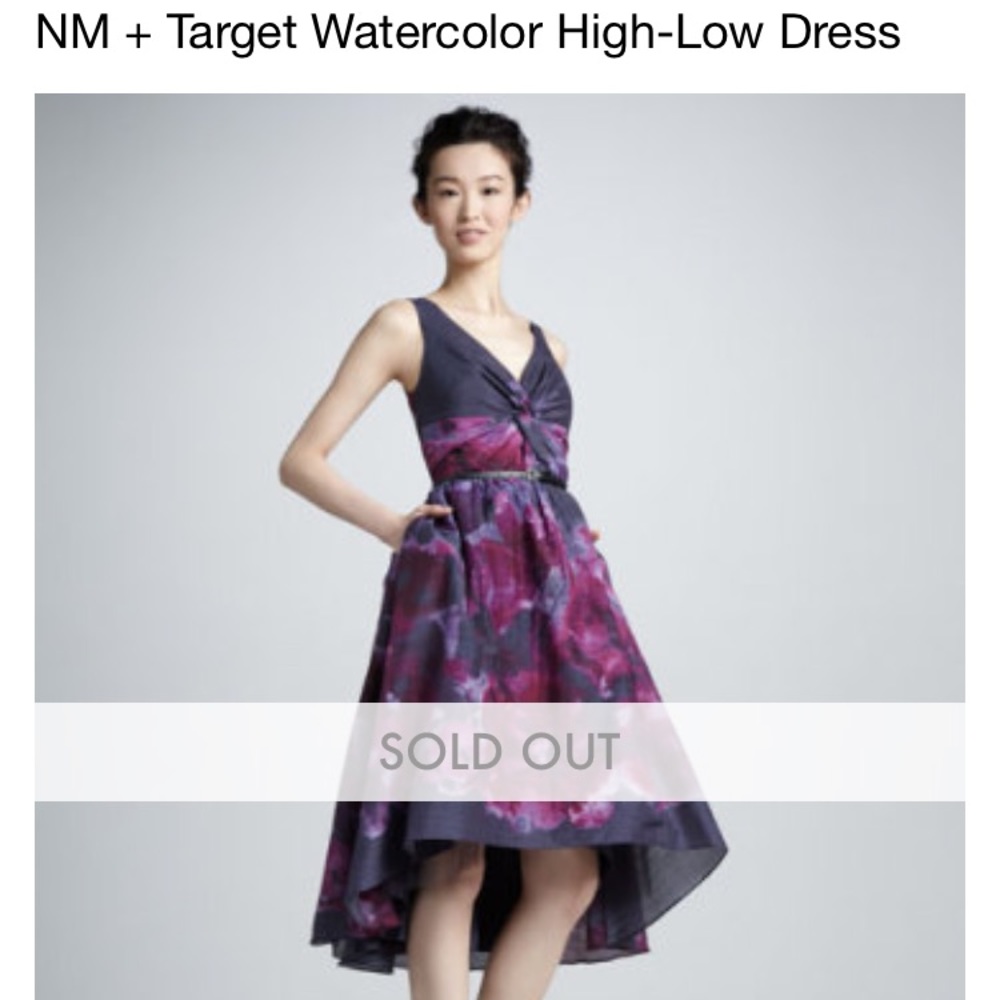 Neiman Marcus X Target Lela Rose dress size 4 EUC