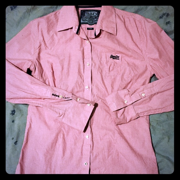 SuperDry Micro-Check Button-up Shirt