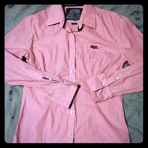 SuperDry Micro-Check Button-up Shirt