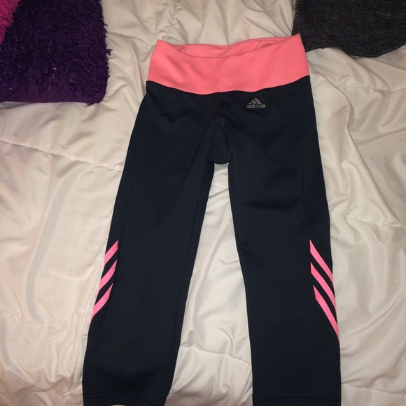 Adidas climate workout leggings Small