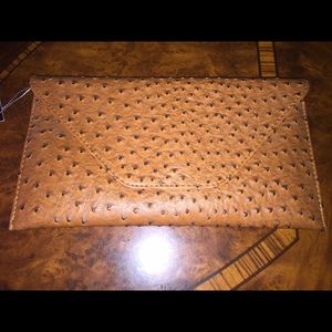 Trendy Brown Clutch