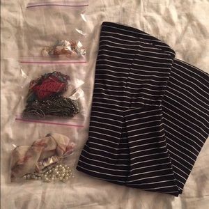 (2) jewelry bundles (1) old navy dress