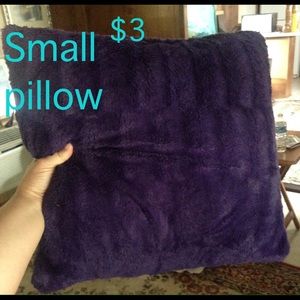 Purple pillow