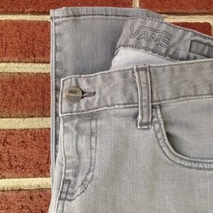 Vans grey skinny jeans