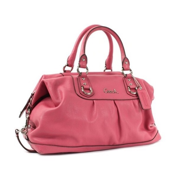 Coach 15447 Ginger Ashley Leather Satchel Handbag