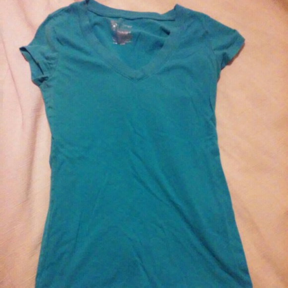 Plain blue tee