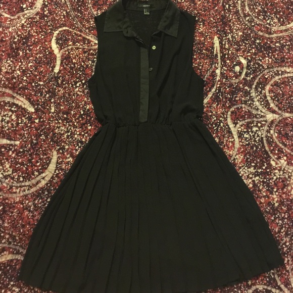 **SOLD**Shear pleated dress