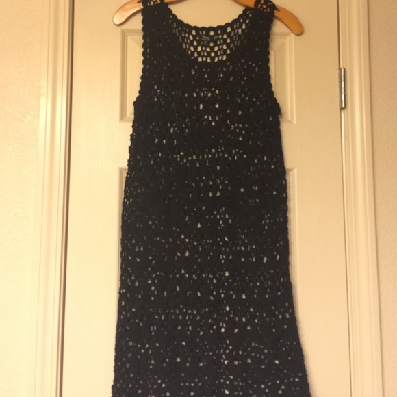 **SOLD**Knitted bathing suit cover