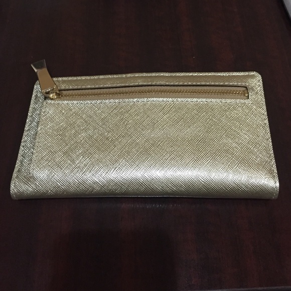 Kate Spade Gold Wallet - Picture 3 of 4