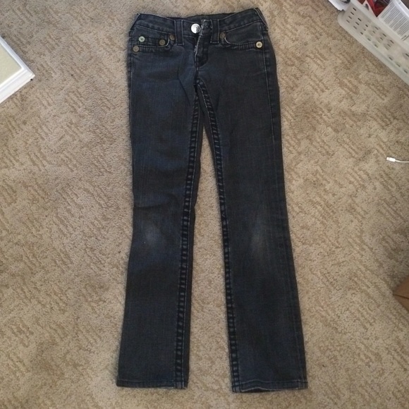 True religion denim pants- Faded Black