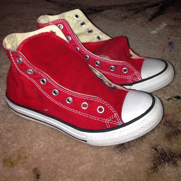 Red converse