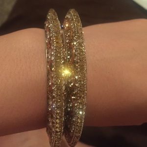 Unique 2 piece Indian bangles