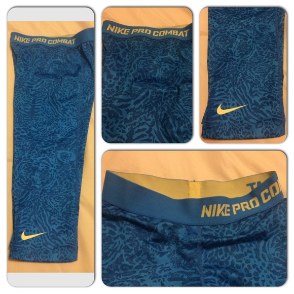 Nike Women's Sublimated Cheetah Pro Combat Capris