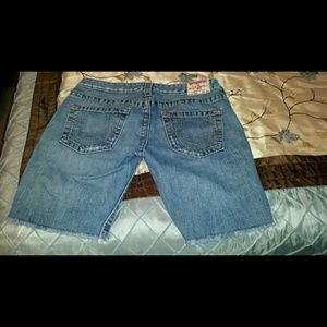 True Religion Jean Shorts 31