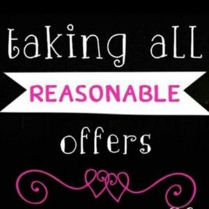 Taking all reasonable offers!! ??