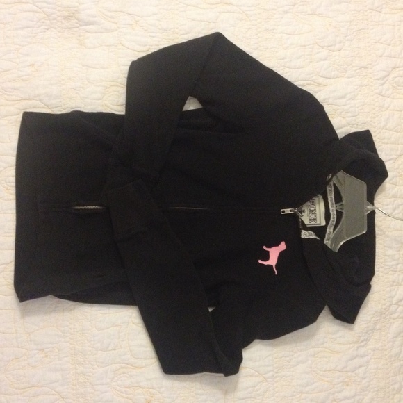 Black PINK VS Fleece Cotton jacket