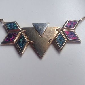 Gold Aztec Necklace