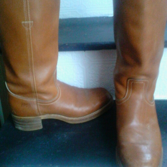 Vintage Levi brand leather boots - Picture 1 of 1