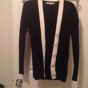 Bleach and White Old Navy cardigan size Large
