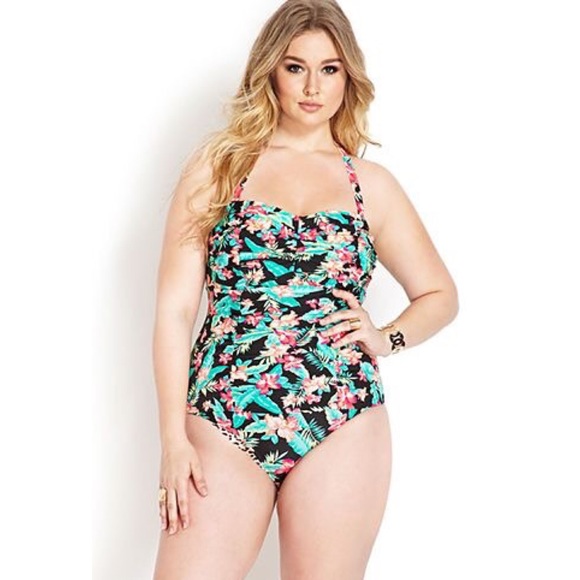 Forever 21 Plus One piece swimsuit