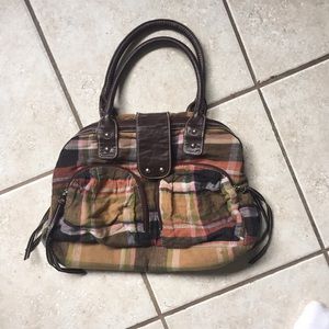 Brown colored purse
