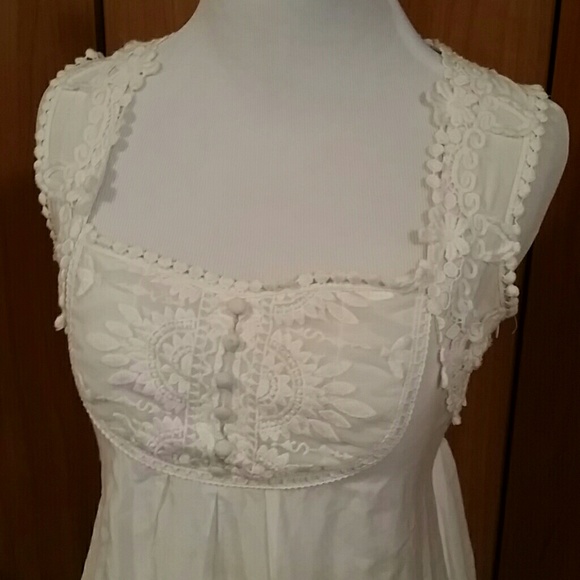 Boho summer floral top