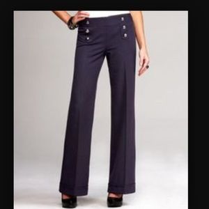 Wide leg trousers