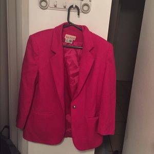 Pink blazer