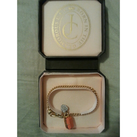 Juicy Couture fashion bracelet with charm
