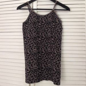 Animal print top