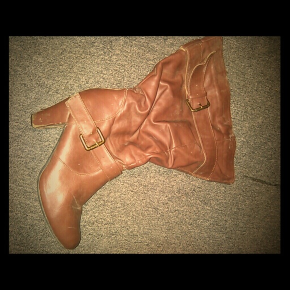 High hill boots