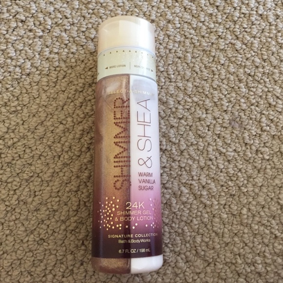 Bath and body works shimmer lotion
