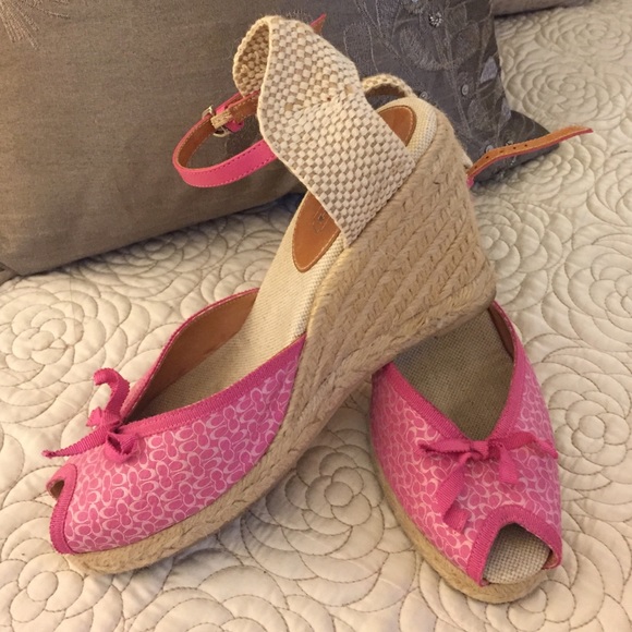 Coach wedges!